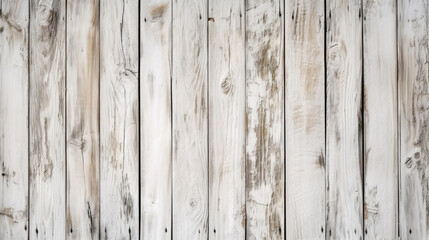 White wood background 