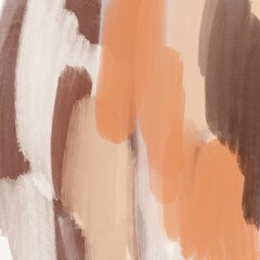 Fototapeta premium Beige Brown Acrylic Painting Background