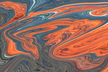 Marbled abstract liquid swirl colors pattern background