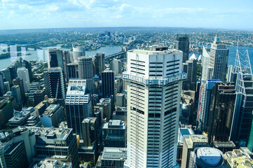 Fototapeta na wymiar Sydney, Australia From Up High