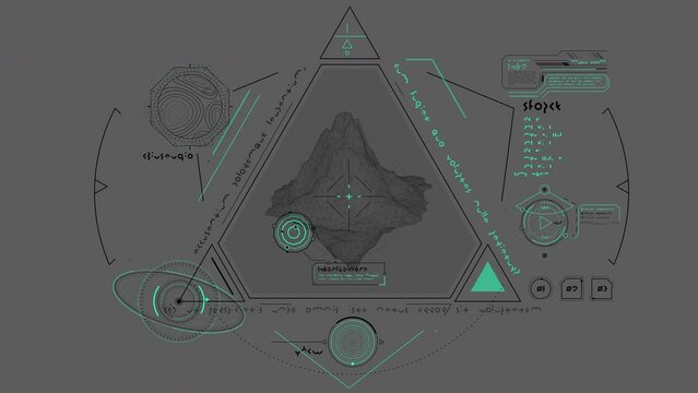Geological research in an animated alien interface.
