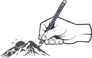 hand drawn illustration