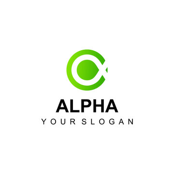 alpha logo design