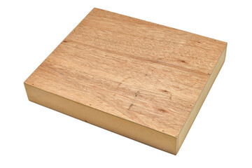 A horizontal wood tray isolated , top view.Wooden chopping Board transparent.Wood kitchen board rectangle form png.Wood kitchen board png.