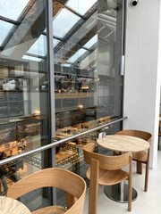 interior of a restaurant