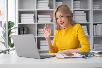 Asian business woman working in office, absorption costing, accelerated depreciation, accrued dividend, allowance for bad debts, annual closing, authorized capital stock, audit period, assumption