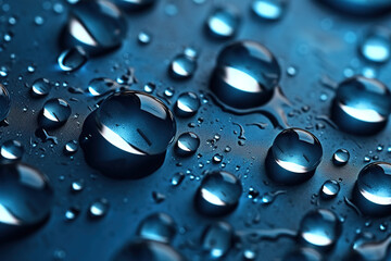 Close-up, water drops