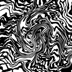 Abstract line art style black and white for wallpaper and background