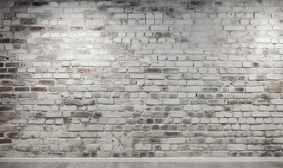 Texture, brick, wall, it can be used as a background. Brick texture with scratches and cracks.AI Generative