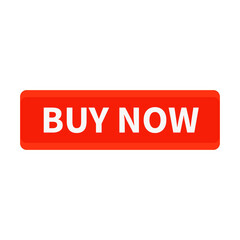 Buy Now Button In Orange Color And Rectangle Shape For Advertising
