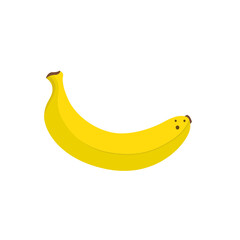 Delicious ripe banana, healthy food concept