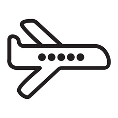 Plane Icon: A graphical depiction of an airplane