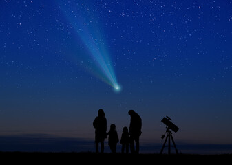 彗星観察  © miiko