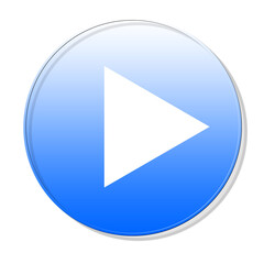 play button for youtube videos player or app