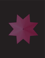 Obraz premium Beautiful Golden Decoration Ornament. Vector. Christmas. Oriental. Lines. mandala with geometric patterns. Digital drawing. Floral. Flower. Oriental. Book Page.