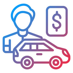 Vector Design Dealer Incentives Icon Style