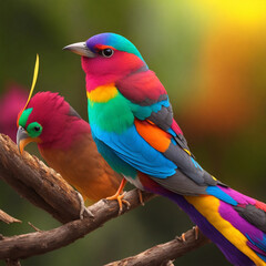 Colorful Birds 
