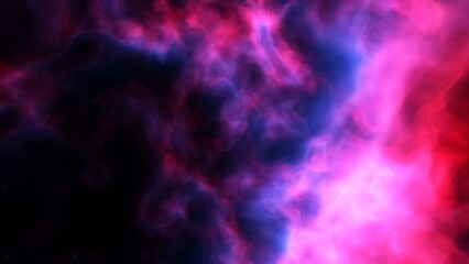 Deep space nebula with stars. Bright and vibrant Multicolor Starfield Infinite space outer space background with nebulas and stars. Star clusters, nebula outer space background 3d render
