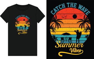 Catch The Wave Summer Vibes Design