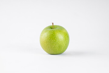 green apple isolated on white background