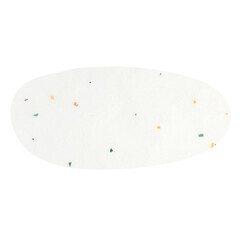 Minimal terrazzo Paper texture Note pad Sticky pad Shape torn paper