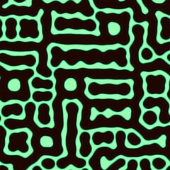 Abstract labyrinth background. Seamless pattern. Endless texture. 8K high resolution.