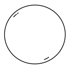 illustration of a circle