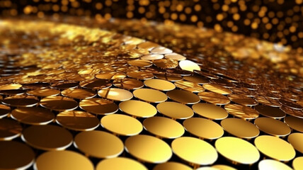 Obraz premium coins background