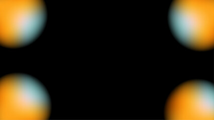 Neon blur glow. Color light overlay. Disco illumination. Defocused blue pink red ultraviolet radiance soft texture on dark black abstract empty space background