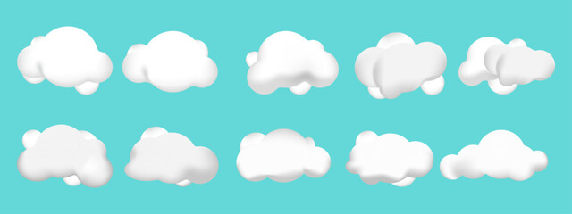 cloud computing concept with clouds