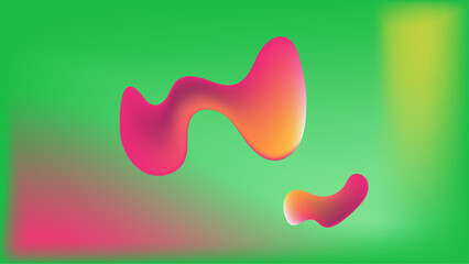 abstract fluid bubble color gradient background. futuristic colorful shapes design