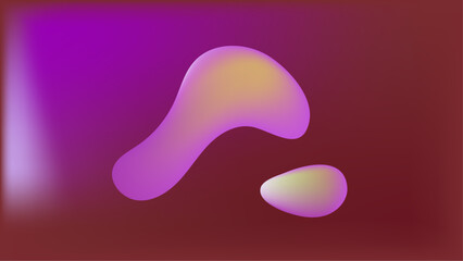abstract fluid bubble color gradient background. futuristic colorful shapes design