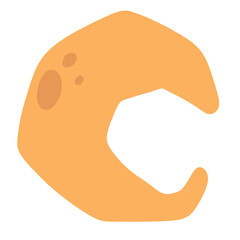 moon halloween character cute design