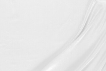 white cloth background soft wrinkled fabric patrem and surface