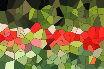 Fototapeta na wymiar Voronoi diagram background