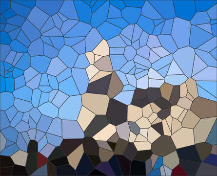 Voronoi diagram background