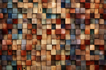 pattern of squares abstract background