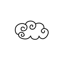 oriental cloud illustration