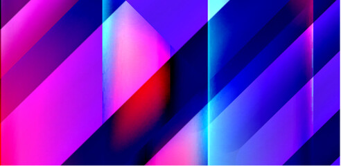 Dynamic triangle design with fluid gradient colors abstract background