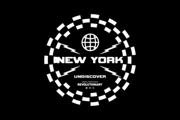 Modern streetwear t shirt graphic design template