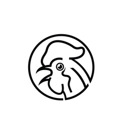 Rooster Vector Icon