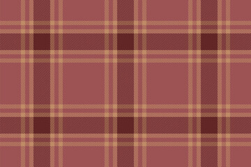 Seamless vector background of textile tartan pattern with a plaid fabric texture check.