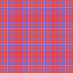 Textile tartan check of pattern texture vector with a plaid seamless fabric background.