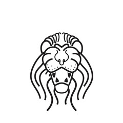 Lion Vector Icon