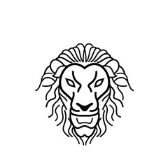 Lion Vector Icon