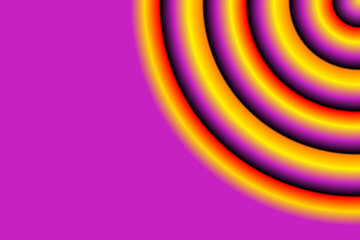 Beautiful simple modern and luxurious yellow purple violet gradient background 