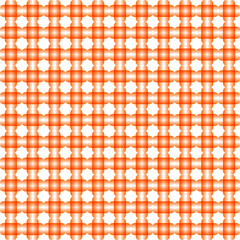Seamless Geomatric vector background Pattern in orange