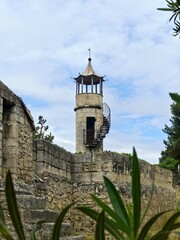 Beaucaire, May 2023 : Visit of the magnificent city of Beaucaire in Provence- View on the city