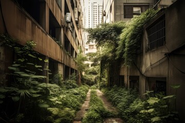 Fototapeta premium Urban jungle