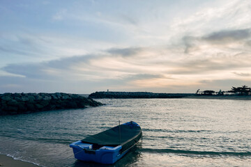 boat on the beach